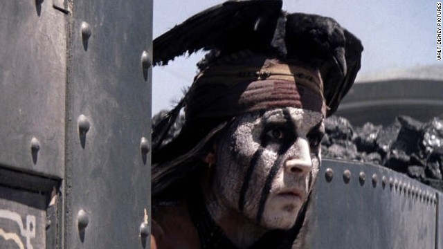 Johnny Depp stars as Tonto in Walt Disney Pictures' 