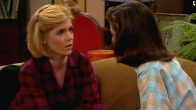 Meredith Baxter, seen here with Justine Bateman, played Elyse Keaton on the '80s favorite "Family Ties." Balancing her career with her family life, she was always ready to offer a shoulder or a listening ear to her four kids.