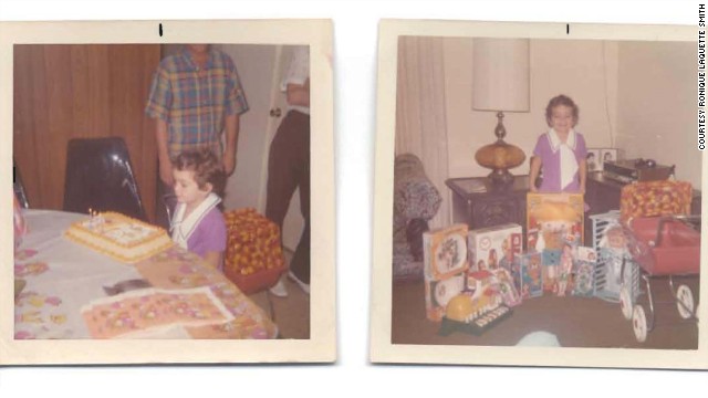 Ronique Smith enjoys her 3rd birthday in 1972. Her happy childhood ended with her kidnapping at 4.