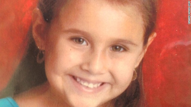 Six-year-old Isabel Celis's parents reported her missing in April 2012, telling Tucson, Arizona, police that she vanished from her room in the middle of the night. There are no suspects in her disappearance.