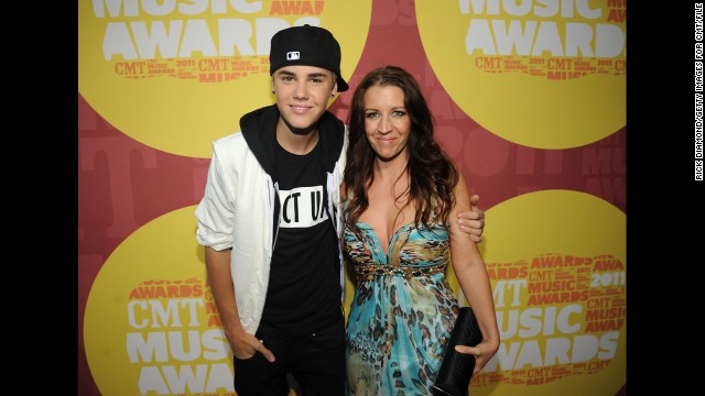 Justin Bieber's mother, Pattie Mallette.