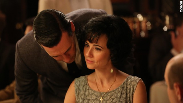 Sylvia Rosen (Linda Cardellini) was just one of the many women Don Draper (Jon Hamm) strayed with on "Mad Men."