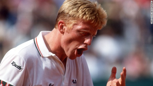 Three times Boris Becker reached the semifinals of the French Open, but each time he was soundly beaten to leave him one title short of the famous career grand slam.