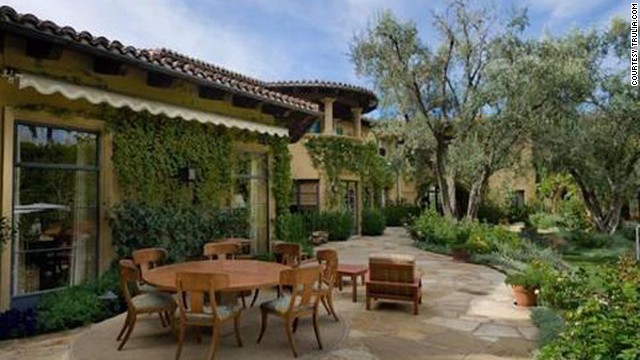 Let's hope Christina Aguilera gets her money's worth out of this amazing patio outside her <a href='http://luxe.truliablog.com/2013/04/15/christina-aguilera-beverly-hills-mansion/' >$10 million home in Beverly Hills.</a> 