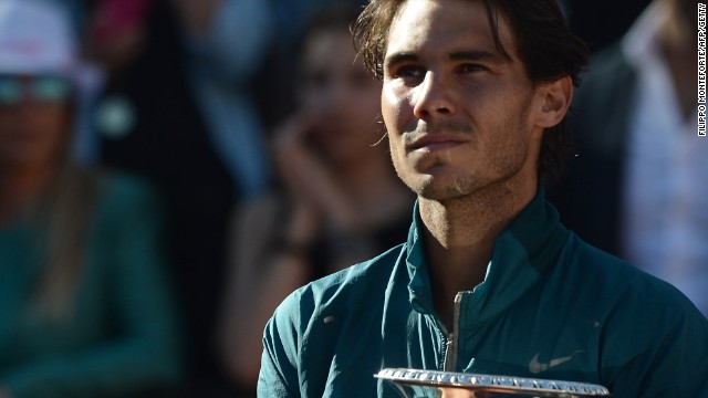 Rafael Nadal savors his sixth title of his remarkable comeback and 24th Masters crown after thrashing Roger Federer ni Rome.