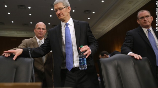 Apple grilled about tax havens