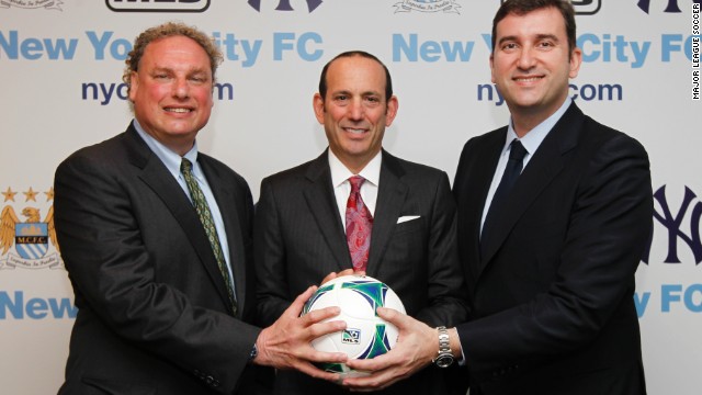 Man City and Yankees partner in MLS expansion side New York City FC