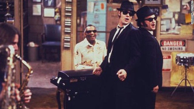 <strong>"The Blues Brothers" (1980)</strong>: Soulful and mischievous musicians Jake (John Belushi) and Elwood (Dan Aykroyd) weren't just buds but, as the title suggests, brothers, as well. The characters survived the jump from being a "Saturday Night Live" skit to landing on the big screen with "a mission from God" in 1980. "Blues Brothers" has since become a fan favorite and spawned a sequel in 1998. 