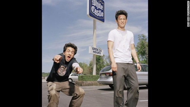 <strong>"Harold and Kumar Go to White Castle" (2004)</strong>: Although this comedy literally follows two pot-smoking pals (played by John Cho and Kal Penn) as they satisfy their desire for White Castle, it's also helped turn the actors into household names. 