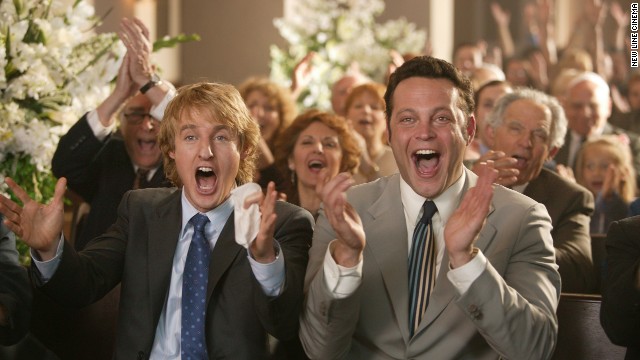 <strong>"Wedding Crashers" (2005)</strong>: Vince Vaughn was once again portraying the brash playboy to great effect in "Wedding Crashers," which also starred Owen Wilson as Vaughn's more sensitive party-crashing cohort.