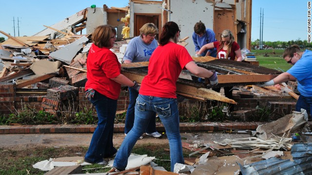 Some people in this neighborhood say they will rebuild. Others aren't sure they trust the skies here.