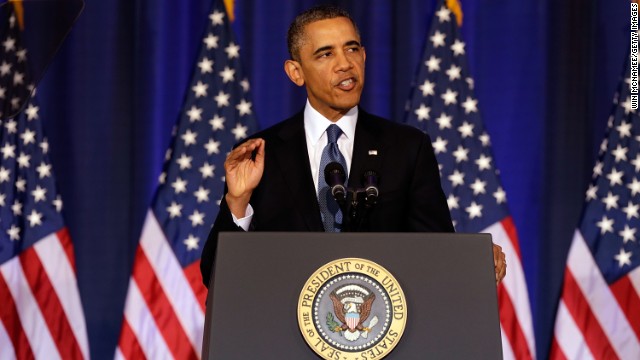 Obama says America at 'crossroads' in terror fight