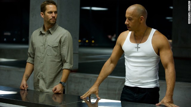 Walker and Vin Diesel appaer in "Fast &amp; Furious 6."