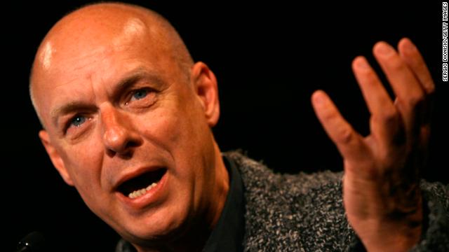 Composer and musician Brian Eno refers to himself as an "evangelical atheist." <a href='http://www.youtube.com/watch?v=2shEwFjhzA4' target='_blank'>In 2007 he told the BBC</a>: "What religion says to you, essentially, is that you're not in control. Now that's a very liberating idea. It's quite a frightening idea as well, in some ways."