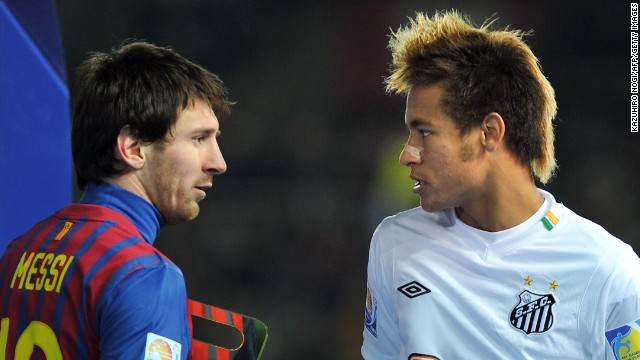 Neymar se une a Messi en el Barcelona