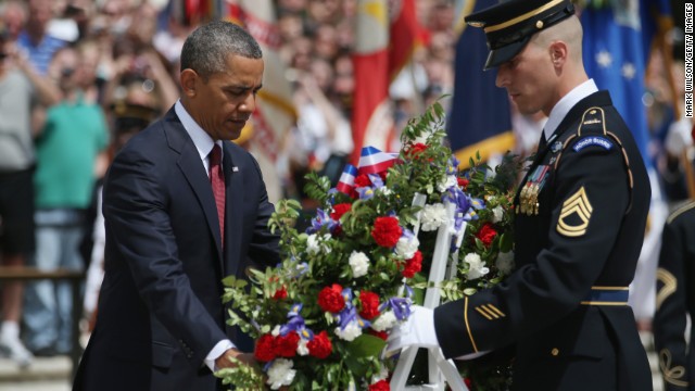 Obama offers salute to Korean War vets as Afghanistan war winds down
