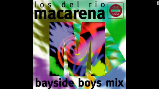 Not even the passage of 17 years can erase the pulsating beat of this one-hit-wonder from our minds. The Bayside Boys' remix of Los Del Rio's <strong>"Macarena"</strong> -- which launched<a href='http://www.youtube.com/watch?v=XiBYM6g8Tck' > a dance craze</a> -- blew up the Hot 100 in August of '96 when it reached No. 1. "Macarena" was a lighthearted counterpart to '96's other huge hit, Bone Thugs-n-Harmony's <strong>"Tha Crossroads."</strong>