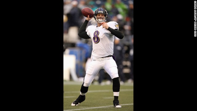 Finnerty in action in December 2007 at Qwest Field in Seattle. 