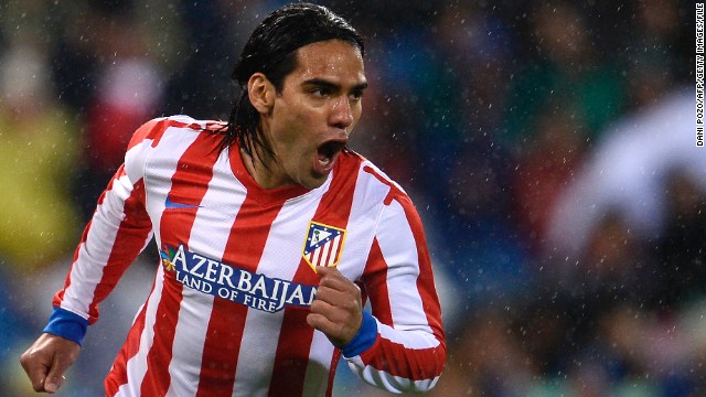 Colombian striker Radamel Falcao fired Atletico Madrid to Spanish Cup triumph earlier this month.