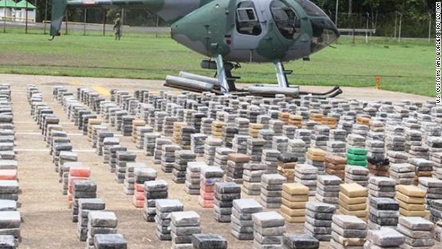 La Patrulla Fronteriza decomisa 945 millones de dólares en cocaína