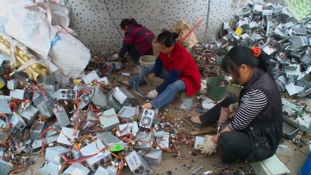 China, el basurero electrónico del mundo