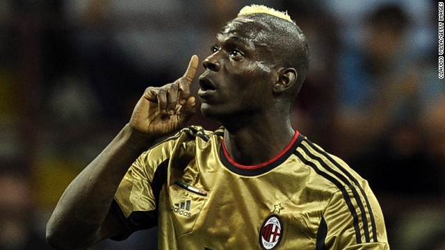 Milan striker Mario Balotelli, and Boateng, were racially abused by Roma fans during a match in May that was temporarily suspended because of the chanting.