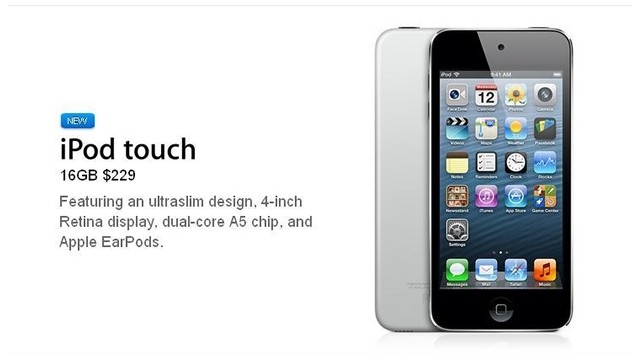 Apple lanza un nuevo iPod Touch, más ligero y económico