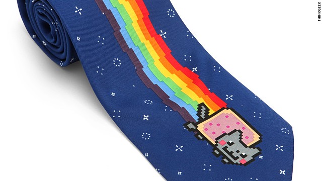 Was Dad an early Internet adopter? Are you fond of cliches? If you answered "yes" to both, this is the gift for you. <a href='http://www.thinkgeek.com/product/f337/' target='_blank'>ThinkGeek</a> is offering up the Nyan Cat tie -- combining the most predictable Father's Day gift ever with one of<a href='http://knowyourmeme.com/memes/nyan-cat-pop-tart-cat' target='_blank'> the Web's most beloved icons</a>. Of course, this will only work with a dad who thinks animated, 8-bit cats with Pop Tart bodies are funny. But, really, who doesn't?<strong> Price: $9.99</strong>