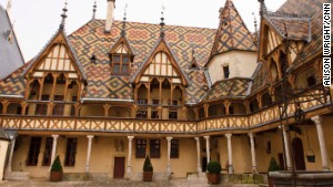 The Hospice de Beaune: an architectural marvel. 