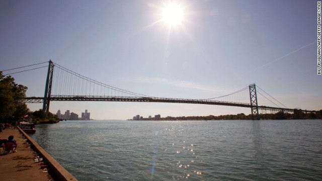 The nearby Ambassador Bridge -- whose owners have logged legal challenges to construction of the NITC -- is responsible for 25% of all trade between Canada and the U.S., according to the bridge operator's website. 