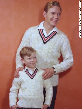 "Just like all dads, I relish the idea of being able to embarrass my kids in public," Byrom admits. Any sort of father-child matching outfit would do the trick. Byrom suspects this is not the kind of gift many dads would actually receive. "Maybe we can treat ourselves to this one," he suggests. Or, you could swallow your pride and get ready for some hilarious family photos.