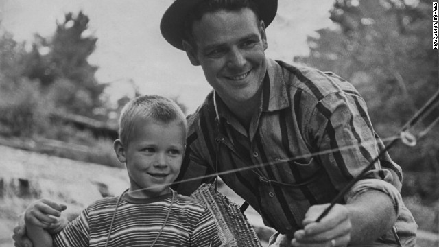 "Nothing says 'I love you, Dad!' like a gift for him to use on days spent away from the family from sunup to sundown," Byrom shared. Fishing equipment -- similar to golf accoutrements -- symbolizes dads spending time away from home. "The thing that appeals the most to me about the idea of fishing is just sitting around drinking beer," Walsh said. "So, let's cut out the middlefish and just get me some beer. And maybe a seafood dinner."