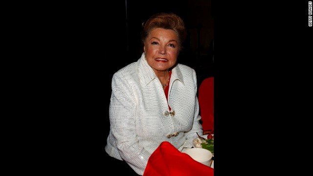 Williams attends Tony Martin's 90th birthday party at the Friars Club in Beverly Hills on December 7, 2003. 