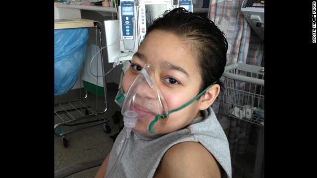  Javier Acosta, 11, currently is hospitalized at Children's Hospital of Philadelphia while awaiting a lung transplant. 