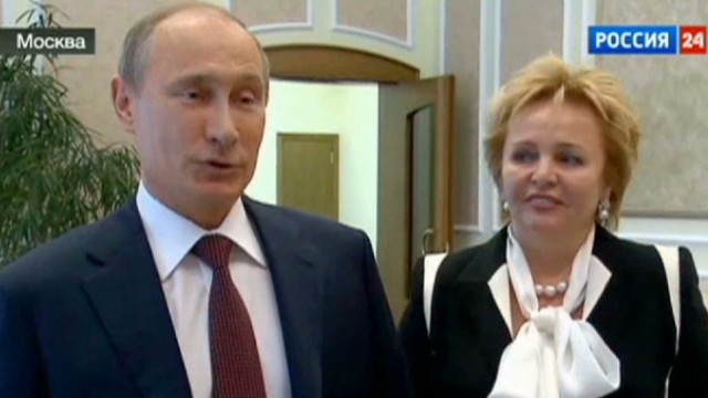 Russian president Vladimir Putin & wife announce divorce ...