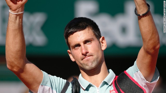 Novak Djokovic came close, but he was unable to beat Rafael Nadal in a repeat of last year's French Open final. 