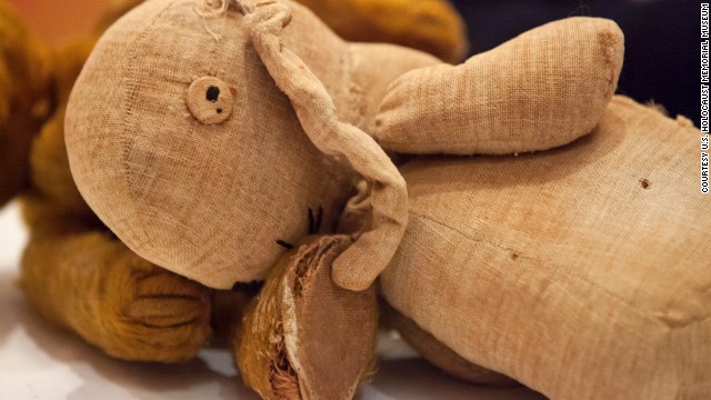 Holocaust survivor Eva VonAncken donated two stuffed animals saved from her childhood.