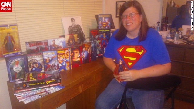 When she was younger, <a href='http://ireport.cnn.com/docs/DOC-984392'>Melissa Daigle</a> remembers hating to read. So, her father, a comic book fan, introduced her to Superman comic books to improve her reading comprehension. Today, Superman inspires her on many levels. "Whether to be honest in my own mistakes, (have) compassion for others or to believe in the good of others. It isn't always easy to do so, but I continually strive to be the best I can be," she said.