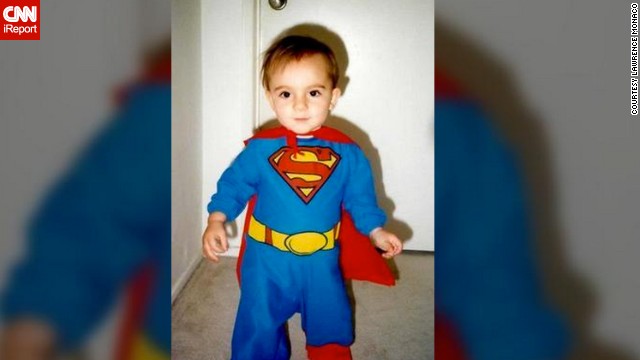 <a href='http://ireport.cnn.com/docs/DOC-979561'>Lawrence Monaco </a>is such a Superman fan that he named his son Kal-El (Superman's original name on Krypton). Here is Kal-El wearing the red and blue costume in their California home. "Kids love capes, and Superman's cape is the coolest to them. It represents more freedom than their bicycles," he said. Although a fan of Superman, Monaco thinks he is not regarded as a popular superhero the way Batman is because Superman sometimes lacks depth of character. "We see Batman as more like us, more human with issues and internal struggles," he said.