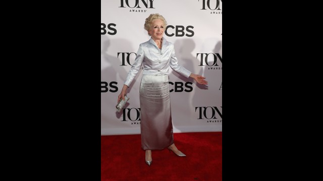 Tony nominee Holland Taylor hits the red carpet.