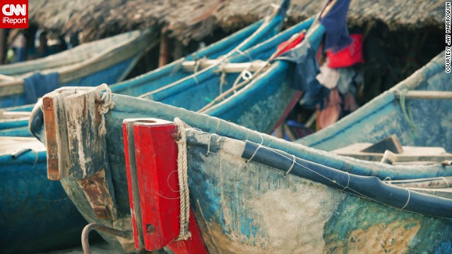 Colorful boats line the beach at Xuyen Moc. See more photos from around Vietnam on <a href='http://ireport.cnn.com/docs/DOC-967795'>CNN iReport</a>.