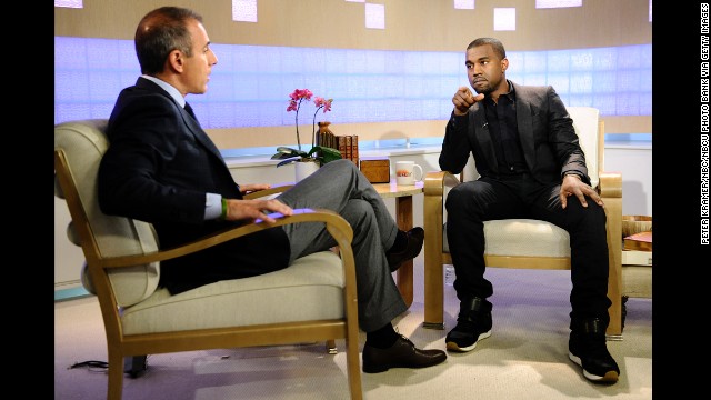Poor Matt Lauer can't seem to stay off this list. In November 2010, he was interviewing rapper Kanye West on "Today" when West got upset about a few things, including <a href='http://www.youtube.com/watch?v=JNMxHfmXKVU' >an MTV clip being played while he was speaking. </a>