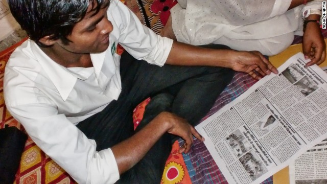 The newspaper helps to document life for the kids on the streets of the Indian capital's slums.