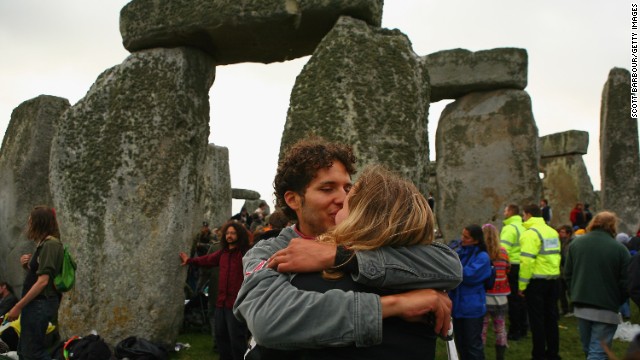 Pagans and neo-druids treat the solstice like the ultimate marriage ceremony. Many couples go to Stonehenge on the Salisbury Plain to confirm their love on the longest day of the year in the Northern Hemisphere.