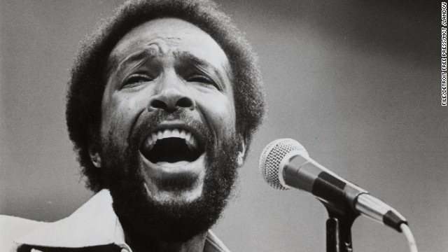 Marvin Gaye, pictured in 1984, sang a <a href='http://www.npr.org/templates/story/story.php?storyId=985241' >memorable but untraditional version</a> during the 1983 NBA All-Star Game.