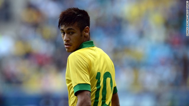 The latest Brazilian tipped for stardom is Neymar, who recently followed in Ronaldinho's footsteps by joining Barcelona. All eyes will be on the forward when Brazil host the World Cup in 2014. Neymar has made a good start to Brazil's Confederations Cup campaign, scoring two goals in two matches.