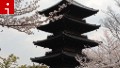 The Toji Pagoda in Kyoto, Japan.
