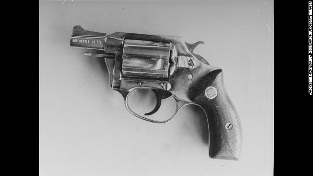 Chapman, a former security guard, used a .38-caliber revolver to shoot Lennon in the back four times.