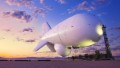 Raytheon's JLENS aerostat is designed to carry out surveillance missions, hovering high in the air 24 hours a day, seven days a week for 30 days at a time.