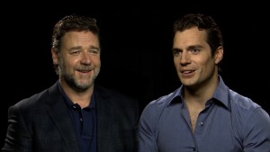 Superman's reunion with his real-life hero